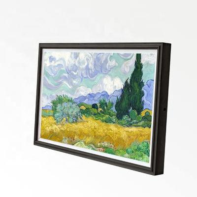 China Wholesale Wifi Slim Wall Mount NFT Show Frame 2k Digital Art 1080P Nft Digital Photo Frame for sale