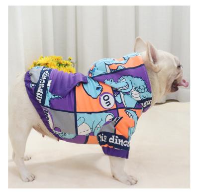 China Viable our factory directly supply pet fashion hoodies, printed clothes and french fighting dogs for sale