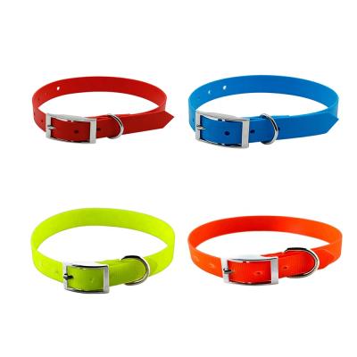 China Pet Products Wholesale TPU Padded Adjustable Waterproof Dog Collar Reflective Collar for sale