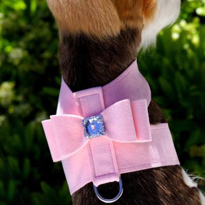 China Hit Amazon Designers Personalized Pet Vest Custom Harness Bow Dog Harness for sale