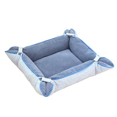 China Fast Washable Pet Mattress Travel Factory Delivery Dog Bed Dual Function Dog Mattress for sale