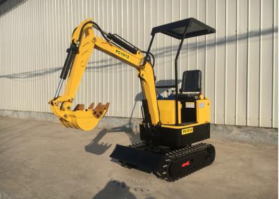 China 1.0t mini crawler digger garden machine multi-functional caterpillar excavator for sale