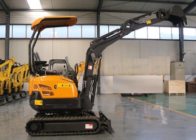 China Ce 1.7T Mini Crawler Digger  Excavator Farm Garden Machine no-tail Yanmar 370 13.5HP for sale