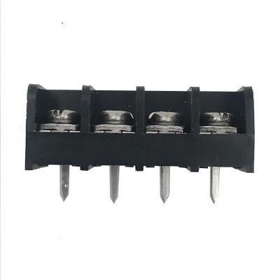 China PA66 XINKE Pitch PCB Barrier Terminal Block TB Black Connector 9.5mm 300V 30A For Extended Power HB9500-9.5MM for sale