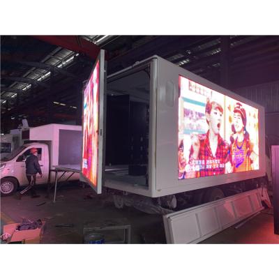 China Outdoor 16FT P6 LED Digital Signage And Vehicle Mounted Presentations Box LED Sign Advertising For Sale In USA for sale