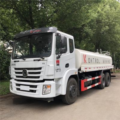 China Water Sprinkling Water Spray Truck DONGFENG 6x4 Water Tanker Truck 20m3 20000 Liter Water Bowser Sprinkler Tank Truck for sale