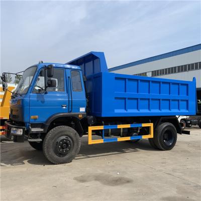 China Cheap Price 8M3 Dongfeng 170HP 6 Wheels Dump Truck Dump Tipper Truck For Nigeria 4 - 6L for sale