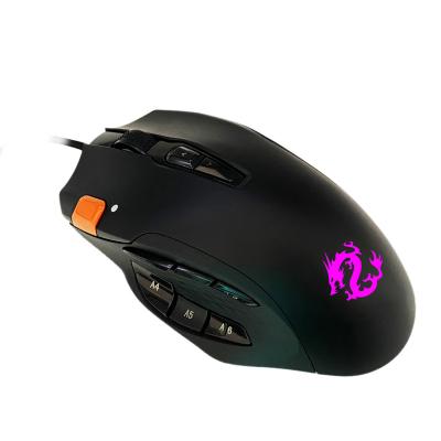 China Hot Ergonomic Weighted Gaming Mouse 12 D Gaming Mouse Products Mouse With CNC Weight Computer Accessories RGB For Office And Gaming Use for sale