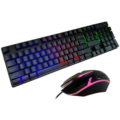 China For Gaming Keyboard Mouse Factory Price Combo Gaming Accessories For Gamer PC Laptop Computer for sale