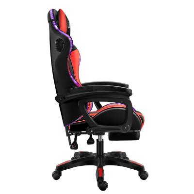 China (Size) E-sports gaming chair comfortable style high black computer chair adjustable modern custom packing size for gamer home work for sale