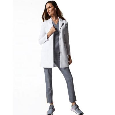 China Lab coat uniform now style female lab coat interesting fabric lab coat uniform for sale