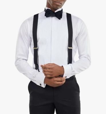 China Breathable White Tuxedo Shirt For Men Long Sleeve Shirt Dress Shirt for sale