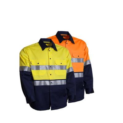 China China wholesale cheap windproof OEM oil unisex workwear with reflective brand workwear clothing for sale