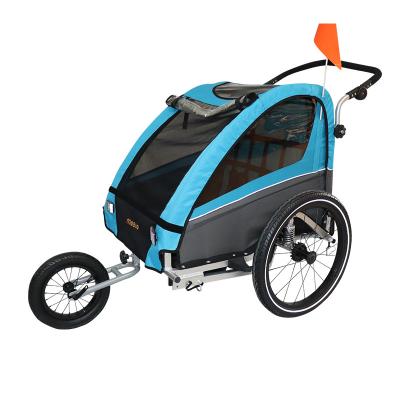 China Other Foldable Trailers Bicycle Cycle Bike Cargo Trailer For Camping Tent Luggage Carry Transport Max Steel OEM Packing for sale