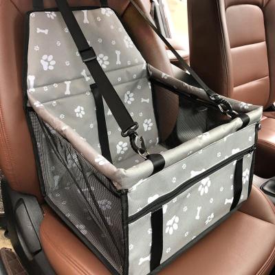 China Sustainable Portable Waterproof Foldable Outdoor Dog Car Seat Pet Carrier for sale