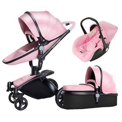 China Lightweight stroller pram 3 in 1 with car seat twins foldingkinderwagen elektrische folding kinderwagen for sale