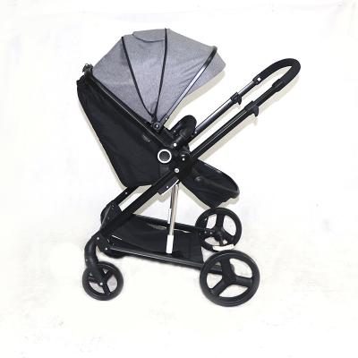 China Eco-friendly foldableble reversible baby pram d'en 1 de aluminio de barato cochecito de bebe 3 for sale