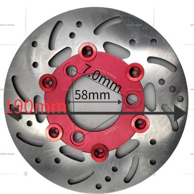 China Stainless Steel 410/2cr13 Motorcycle Brake Discs Buy Custom Motocross Motorcycle Brake Disc 190 Motorcycle Brake Rotor for sale