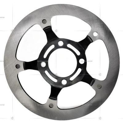 China Stainless Steel Purchasing 410/12cr13 Motorcycle Brake Disc 220mm Motorcycle Brake Disc Floating Rotors Brake Disc Plate for sale