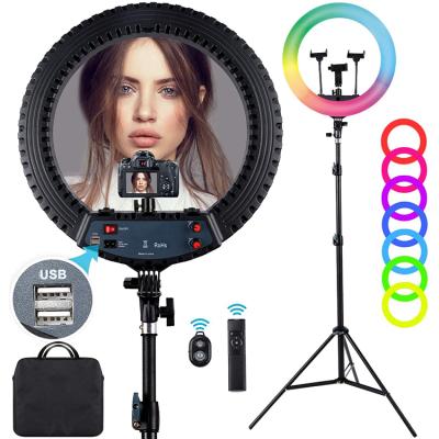 China Make Up / Photography Shooting For Tiktok / For Youtube / Live Broadcast Colorful 45CM 288 LED 3200-5600K / 95+ CRI / 0-360 Degree 18