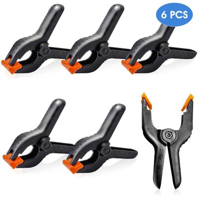 China 6Pcs ABS Photography Clips Background Support Clamps For Photo Studio Light Photography for sale