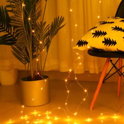 China Led Curtain Light LED 8 Modes Window String Light Christmas Decoration Lights Holiday Lighting 3x3m 300Leds USB Fill Cooper Wire for sale