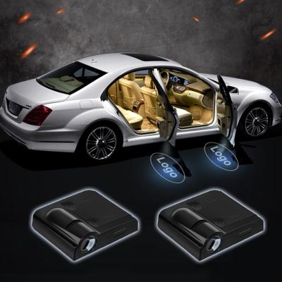 China Universal ABS Wireless Car Door Led Projector Light Laser Projector Logo Ghost Shadow Light Car Courtesy Lamp Welcome Lights for sale