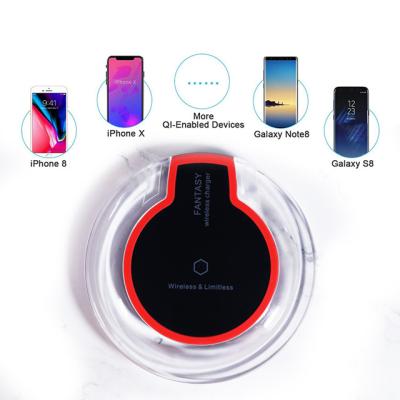 China Factory Price Hot Sale High Quality Qi K9 5W Universal Wireless Universal Cell Phone Iphone Charging for sale