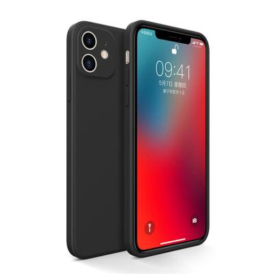 China Hot Selling Shockproof Phone Cover New 2022 Flexible Liquid Silicone Phone Case Mobile Phone Accessories For iPhone X 11 12 13 pro Max Cases for sale