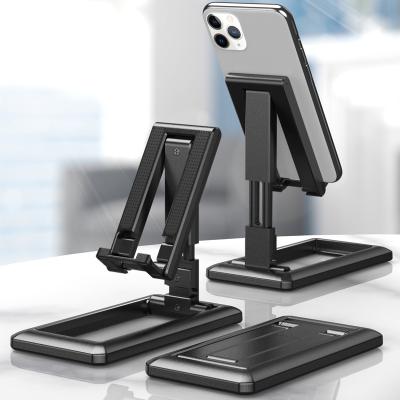 China Foldable Plastic Phone Tablet Angle Adjustable Multi Adjustable Phone Holder Stand For Ipad Tablet Phone Holder Bracket for sale