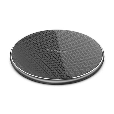 China Mobile Phone 10 Watt Pad K8 Qi Fast Wireless Charger Portable Charging Pad For Iphone Samsung for sale