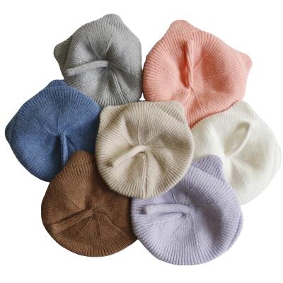 China Baby Casual Hat Winter Kid Hat Cat-ear Design Fashion Warm Kids Hats for sale