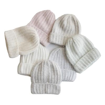 China New Design Fashion COMMON Women's Hat Warm Winter Knit Hat Beanie Hat For Women for sale