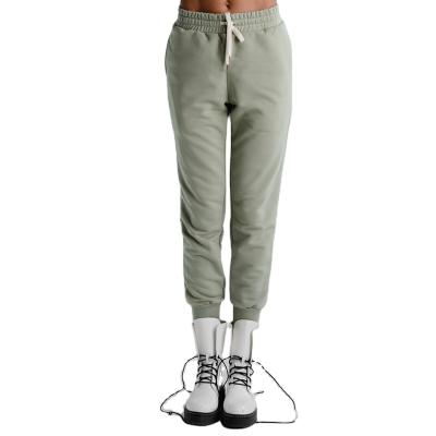 China Wholesale Plain Fitness Anti-pilling Drawstring Cotton Fleece Breathable Joggers Lightweight Color Pants Plus Size Women's Pants And Hole for sale