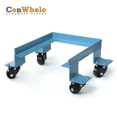 China Widely Used Heavy Duty Rolling Motor Cart With Industrial Swivel Caster Wheels For Vehicle Maintenance for sale