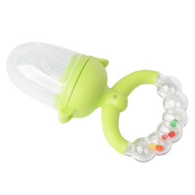 China Professional Design PP Design Sample Bpa Silicone Baby Food Feeder Fruit Pacifier Teether Free Nipple Available for sale