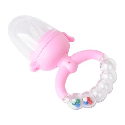 China PP factory direct sale pacifier holder case baby fruit Teether baby fruit pacifier driver nipple for sale