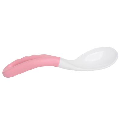 China Wholesale High Quality Baby PP Promotion Feeding Set Soft Spoon Silicone Bowl Spoon For Baby for sale