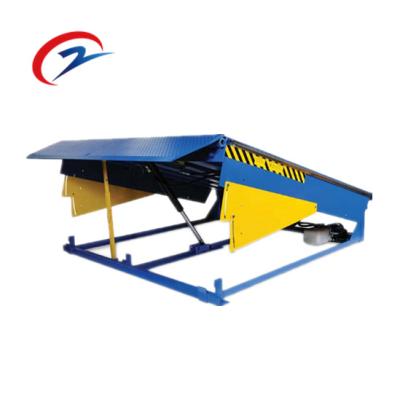 China Loading and Unloading 6-15 Ton Warehouse Stationary Hydraulic Container Dock Leveler for sale