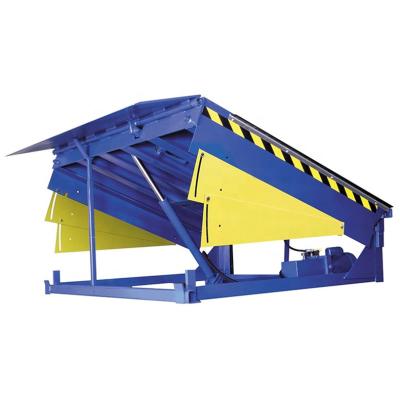 China Goods factory price hydraulic portable forklift dock ramp yard ramp lifting hydraulic steel dock leveler for sale