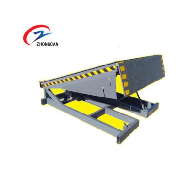 China Safety Easy Convenience Automatic Stationary Electric Hydraulic Loading and Unloading Fixed Dock Leveler for Warehouse for sale