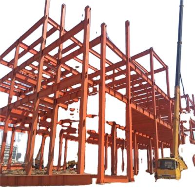 China Modern Prefabricated Car Showroom Structure Warehouse Building Construction Steel Structure For Export for sale