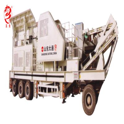 China Mobile Construction Stone Roller Crusher Price for sale