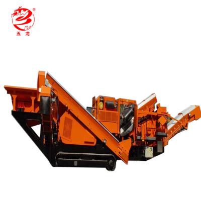 China Mini Mobile Construction Stone Crusher Jaw Crusher Machine for sale