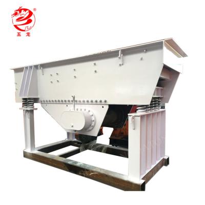 China Mobile Mining Feeder Mining Vibrating Conveyor For Crusher for sale