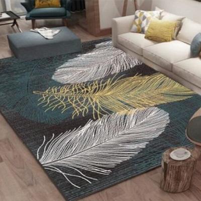 China European Printed Carpet Home Mats Modern High Quality Home Mat Living Room Carpet Luxury Wholesale Price Decorative for sale