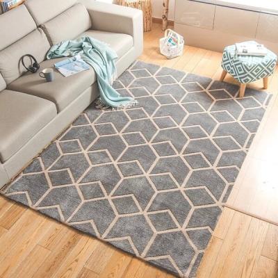 China Luxury Home Decorative Design Printed Living Room Rug Mats Modern High Quality Home Mat Bedroom Home Wholesale Facity Price for sale