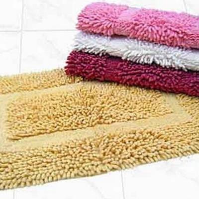 China Washable Bath Mat Custom High Quality Shaggy Anti Skid For Bathroom Comfy Soft Good Quality Chenille Skidproof And Toilet for sale