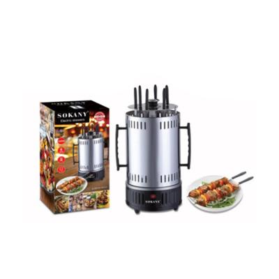 China Household BBQ Skewer Grilled Kebab Grilled BBQ Smokeless Automatic Rotating Machine for sale