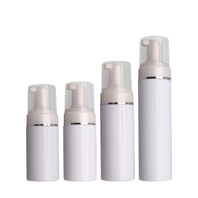 China BEAUTY PACKAGING Empty White Plastic Foam Pump Bottles Cosmetic Packaging 100ml 120ml 150ml 200ml Soap Lotion Bottle for sale